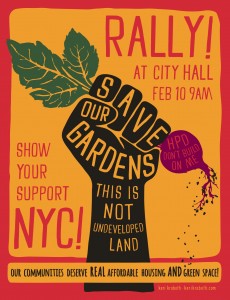 SAVE OUR GARDENS RALLY (color)